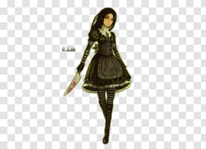 Alice: Madness Returns American McGee's Alice Costume Cosplay Clothing - Party - Liddell Transparent PNG