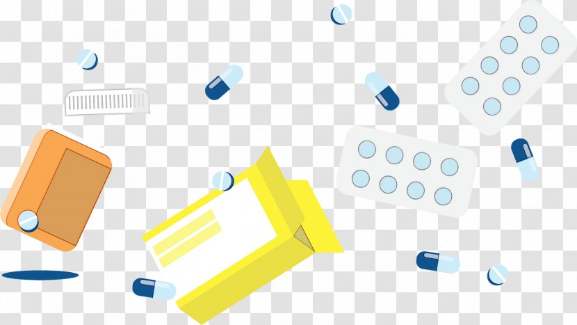Yellow Plastic - Wet Ink Transparent PNG