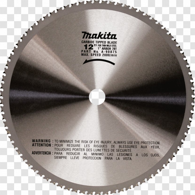 Circular Saw Blade Carbide Metal - Cutting Transparent PNG