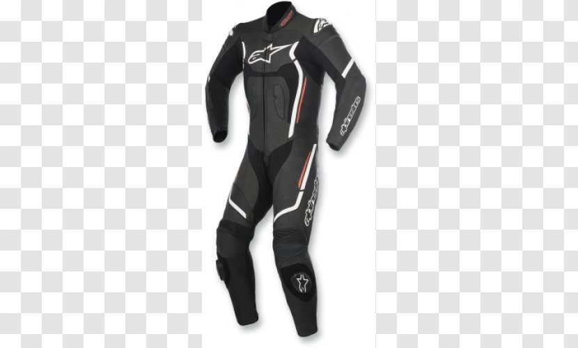 Alpinestars Racing Suit Motorcycle Leather Cattle - Vtwin Engine Transparent PNG