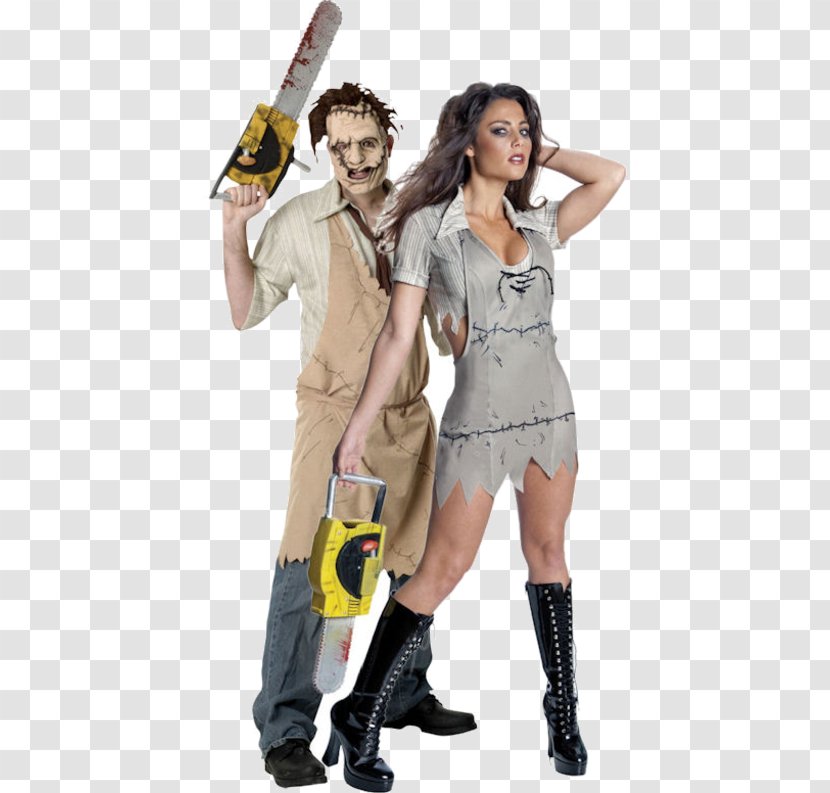 Leatherface Halloween Costume The Texas Chainsaw Massacre Party - Mask Transparent PNG