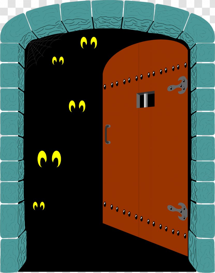 Door Clip Art - Area - Spooky Cliparts Transparent PNG