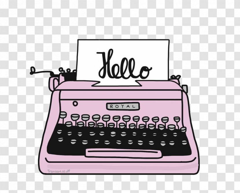 Clip Art Font Image Typewriter - Blog - Retro Transparent PNG