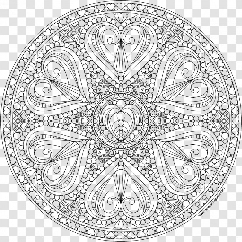 Coloring Book Mandala Drawing Bountiful Instructions For Enlightenment Geography Of Tongues - Motif - Lg Transparent PNG