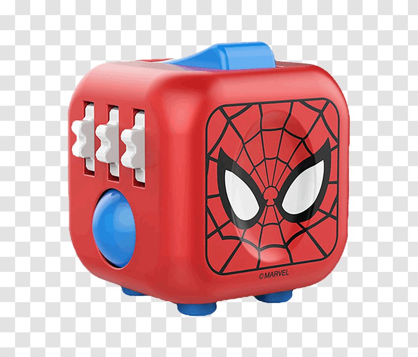 Captain America Hulk Iron Man Spider-Man Fidget Cube - Marvel Comics Transparent PNG