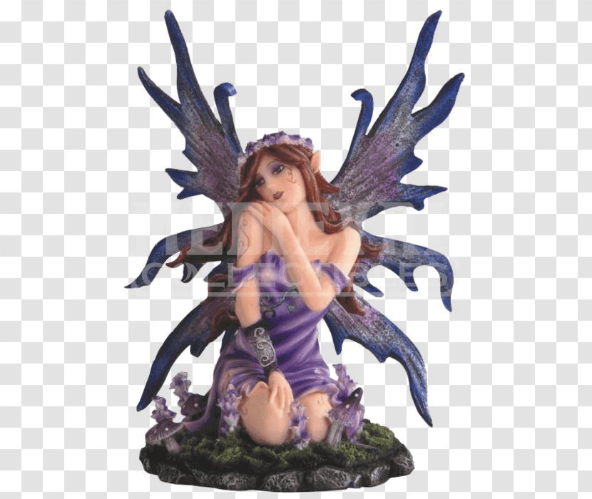 The Fairy With Turquoise Hair Figurine Statue Flower Fairies - Art - Scatters Flowers Transparent PNG