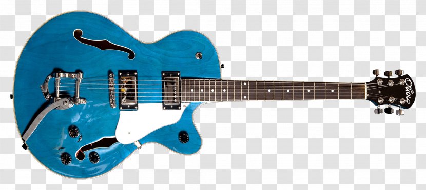 Gibson Les Paul ES-335 Epiphone Electric Guitar - Silhouette - Bass Transparent PNG