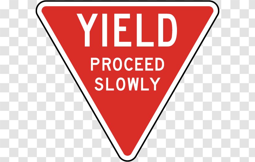 Yield Sign Stop Traffic Manual On Uniform Control Devices United States Logo Transparent Png