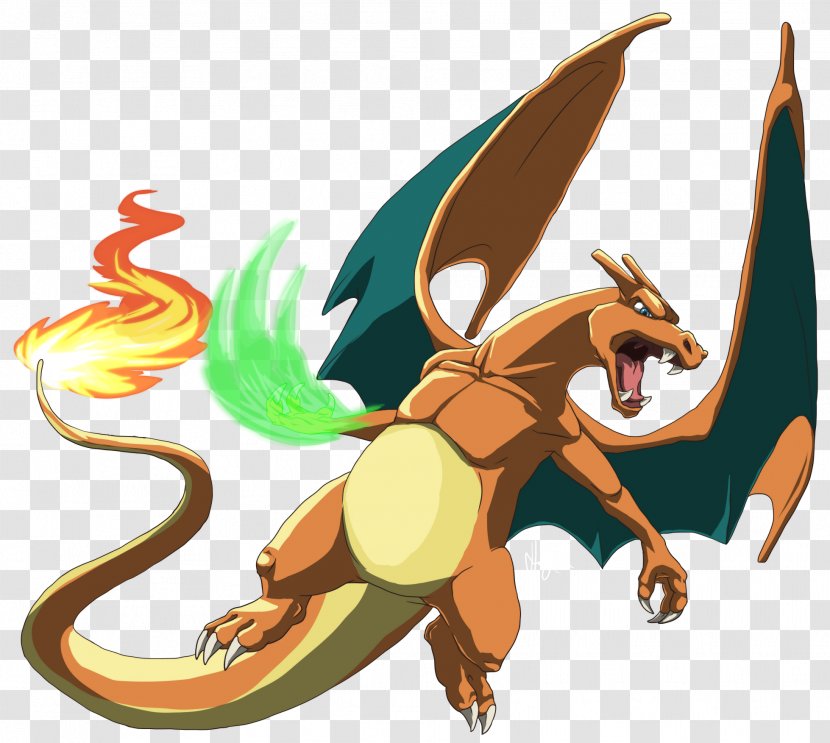 Dragon Charizard Charmander Art - Salamence Transparent PNG