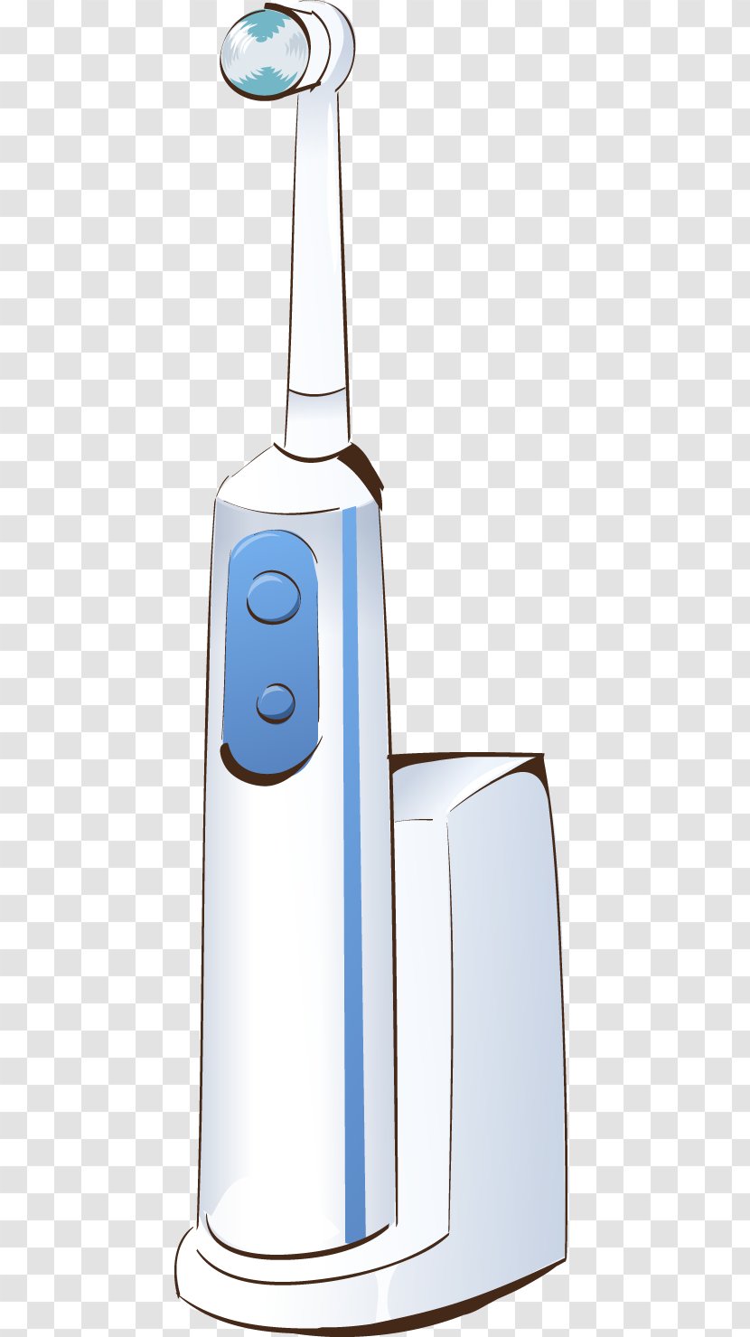 Electric Toothbrush Cartoon - Gums Transparent PNG