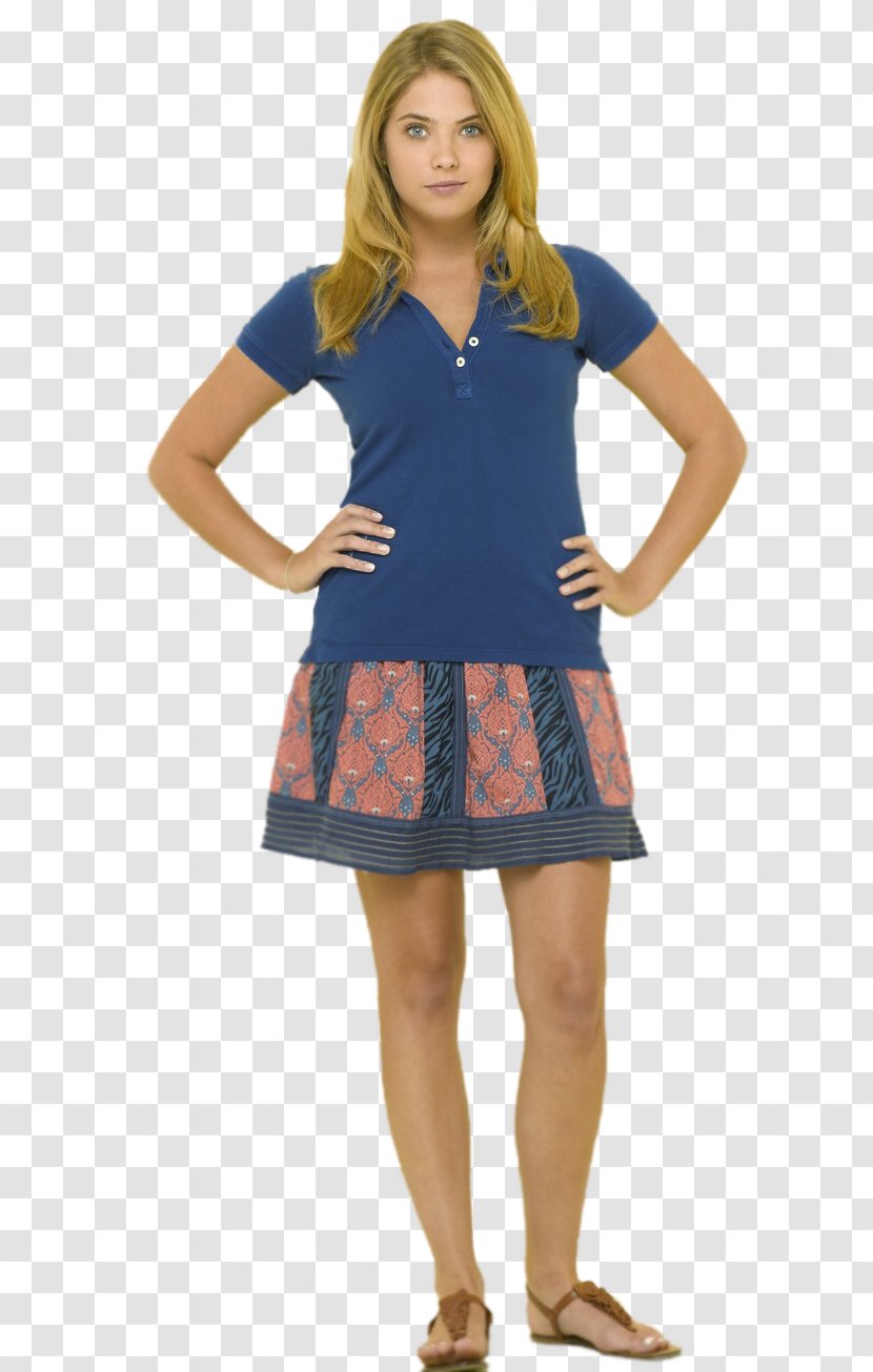 Ashley Benson T-shirt Dress Skirt Clothing - Gaga Transparent PNG