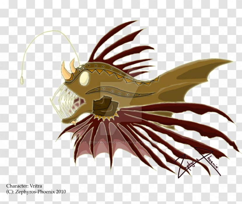 Illustration Insect Fish Cartoon Legendary Creature - Lionfish - Dragon And Phoenix Transparent PNG