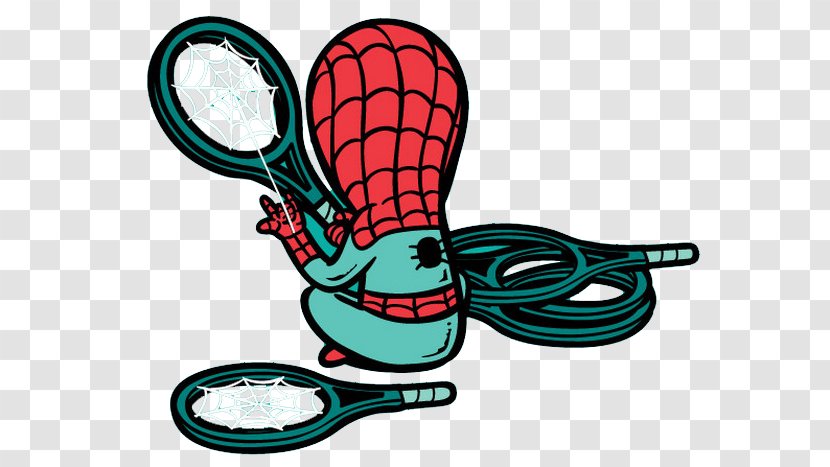 Spider-Man Dr. Curt Connors T-shirt Venom Hoodie - Raglan Sleeve - Spiderman Racquet Transparent PNG