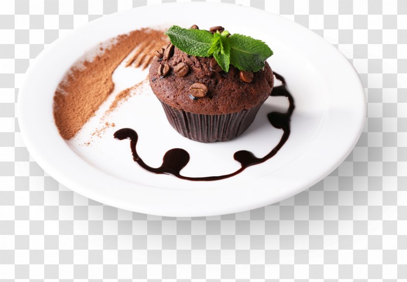 Soufflé Chocolate Pudding Mousse Brownie Muffin Transparent PNG