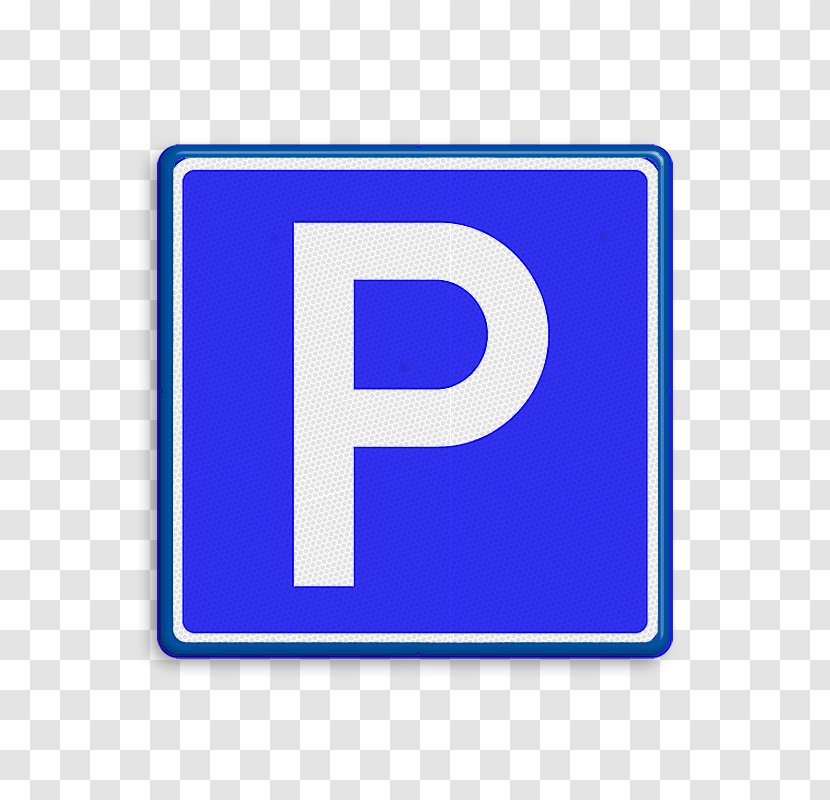 Car Park Traffic Sign Verkehrszeichen Parking - Area - Retro Font Transparent PNG