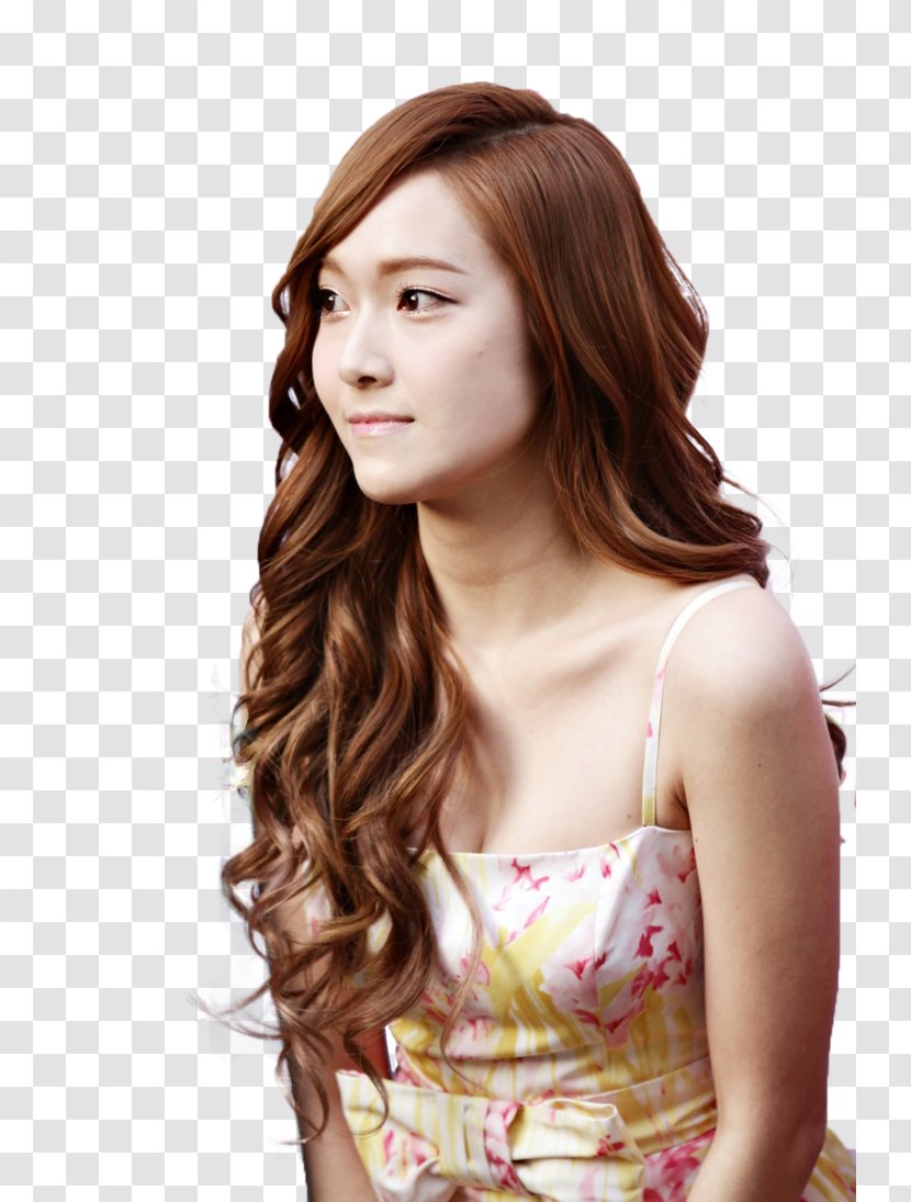 Jessica Jung Long Hair Coloring Model Ppomppu - Tree Transparent PNG