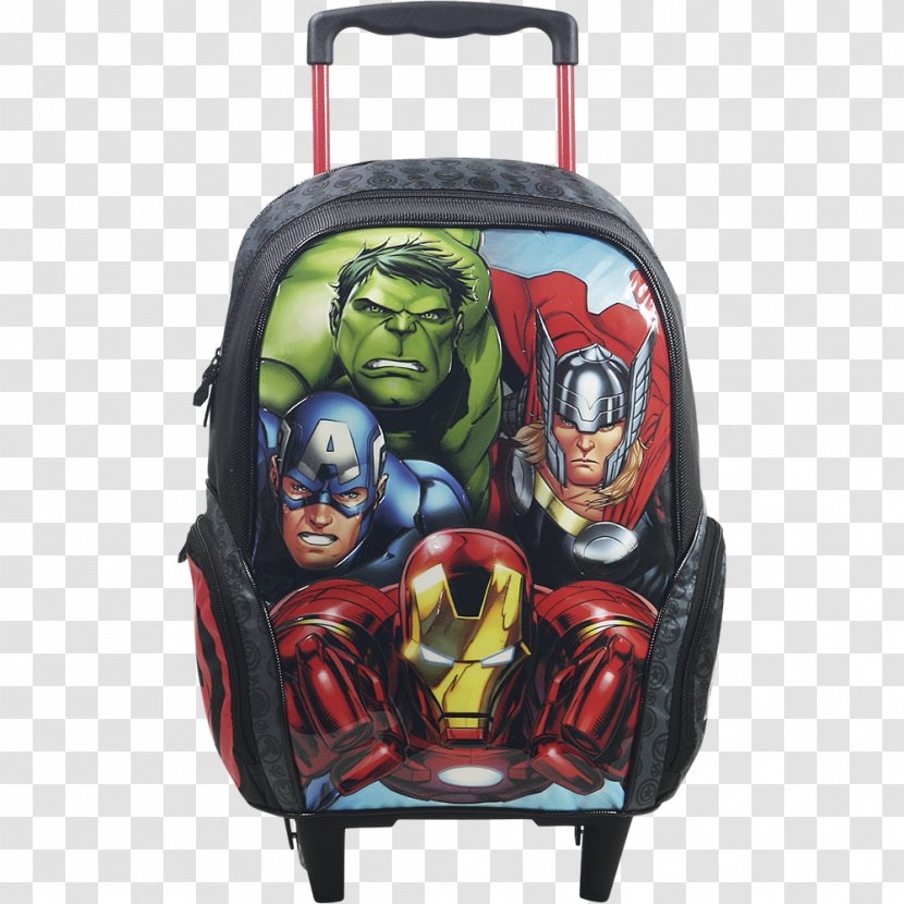Backpack The Avengers Film Series School Thor - Lunchbox Transparent PNG