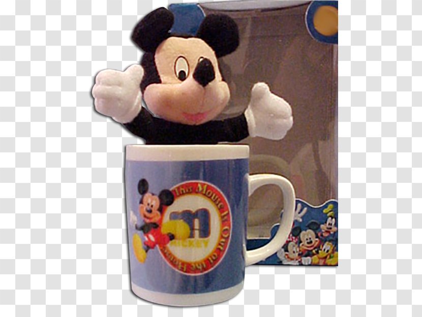 Coffee Cup Stuffed Animals & Cuddly Toys Mickey Mouse Mascot Plush - Toy Transparent PNG
