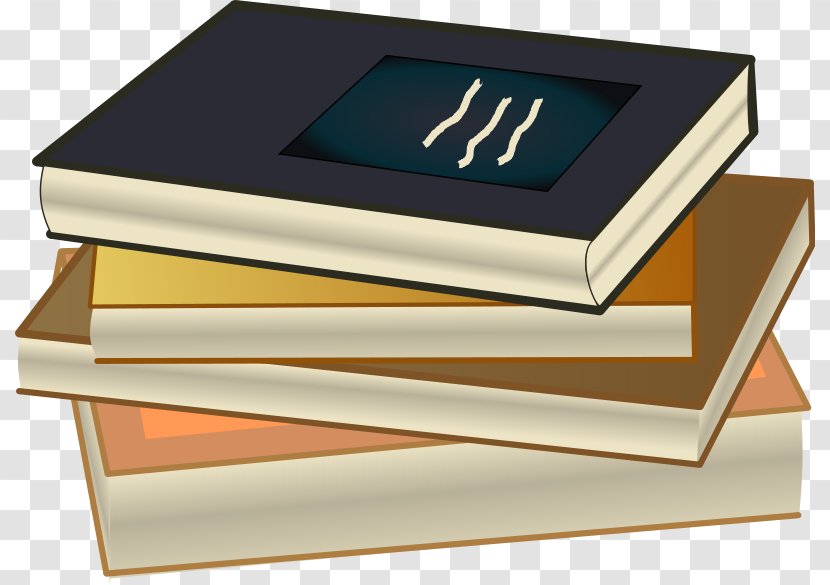 Book Stack Clip Art - Library - Textbook Cliparts Transparent PNG