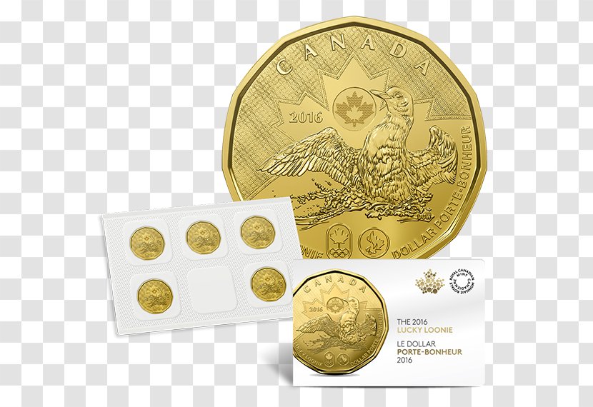 Canada Coin Loonie Canadian Dollar Royal Mint - Pound Transparent PNG