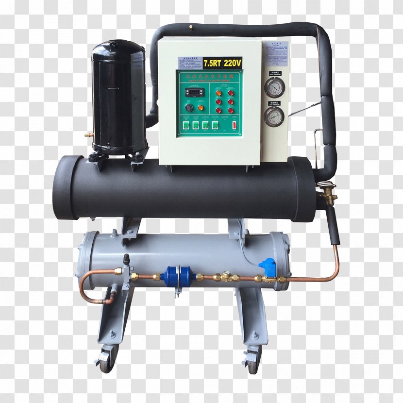 Water Chiller Condenser Evaporator Heat Exchanger - Engineering - WATER CHILLER Transparent PNG