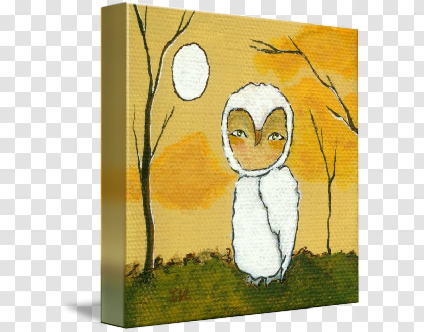 Owl Painting Flightless Bird Transparent PNG