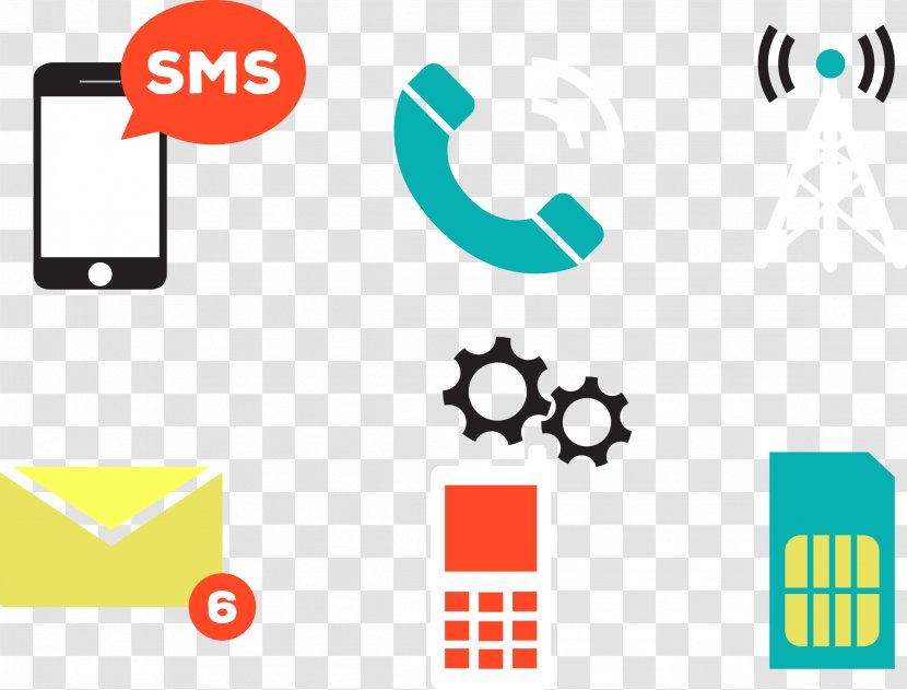 Download Icon Design SMS - Online Chat - Simple Social Icons Transparent PNG