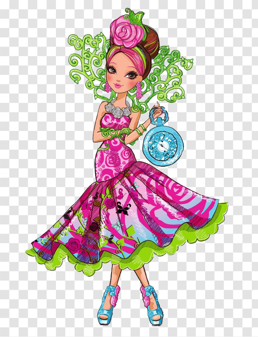 Ever After High Way Too Wonderland Playset Wonderland: Royal Flush Art Beauty - Mythical Creature - Legacy Day Transparent PNG