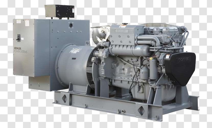 Machine Kohler Co. Electric Generator Diesel Car - Fuel Transparent PNG