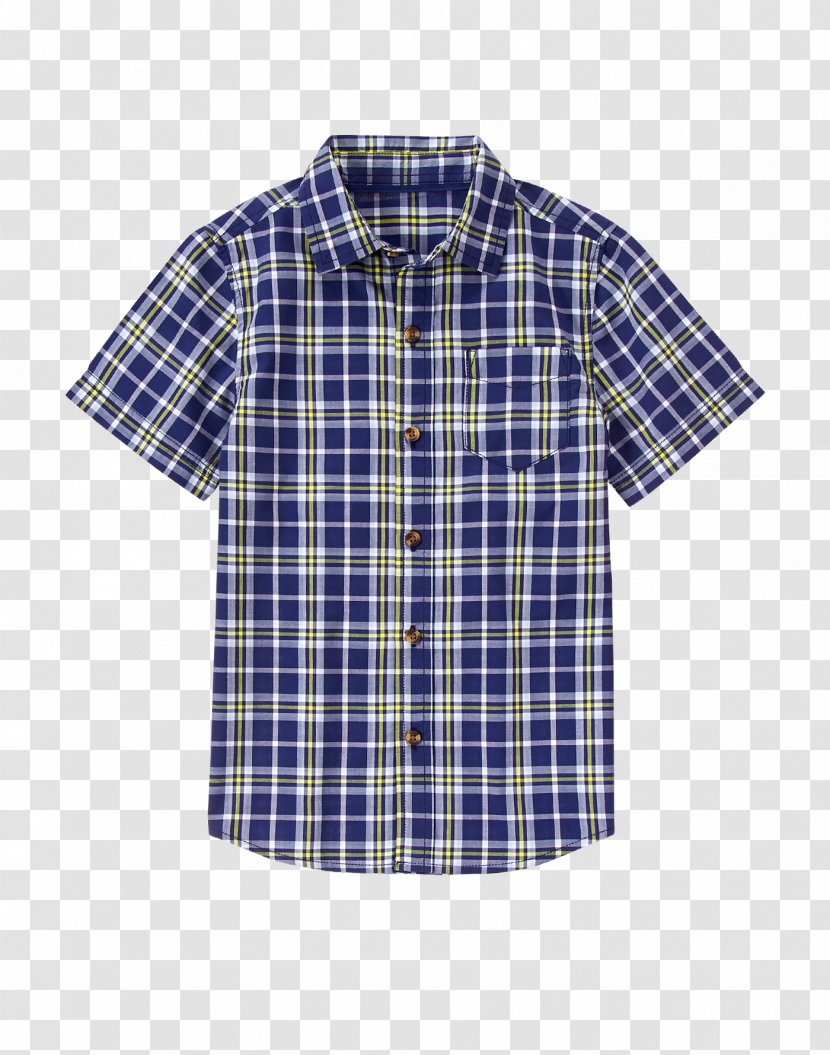 Blouse Dress Shirt Sleeve Tartan Transparent PNG