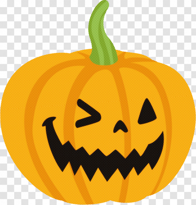 Jack-o-Lantern Halloween Carved Pumpkin Transparent PNG