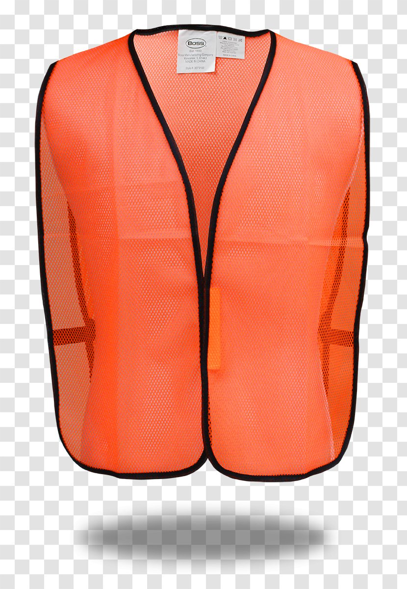 Outerwear High-visibility Clothing Gilets Sleeve - Safety Vest Transparent PNG