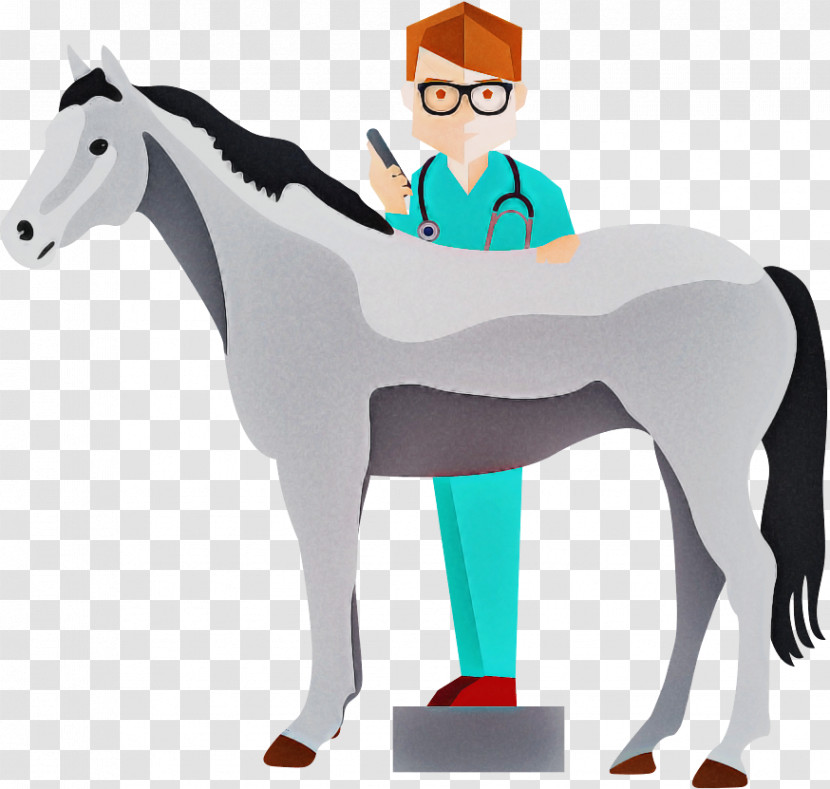 Horse Animal Figure Cartoon Horse Grooming Mare Transparent PNG