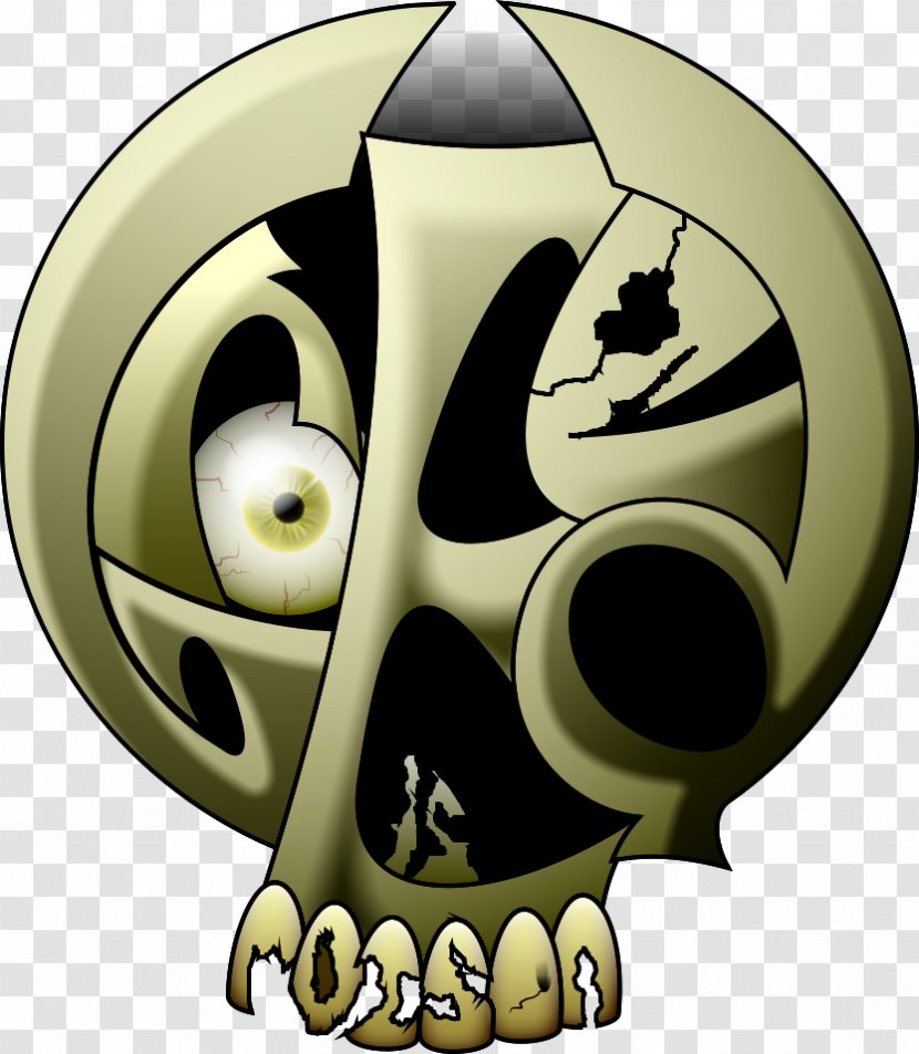 Skull Character Clip Art - Bone Transparent PNG