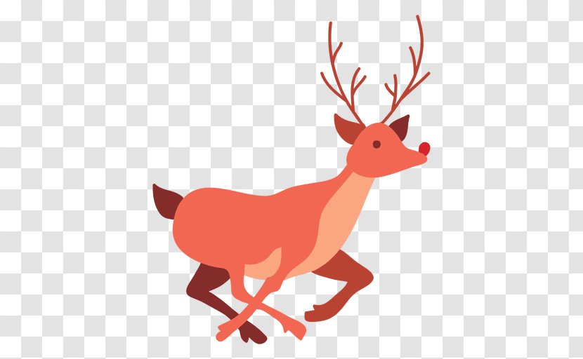 Reindeer Clip Art Rudolph Christmas Day - Mammal Transparent PNG