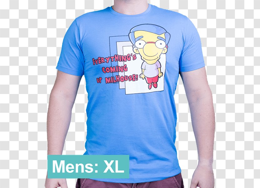 T-shirt Milhouse Van Houten Bart Simpson Otto Mann Radioactive Man - Flower Transparent PNG