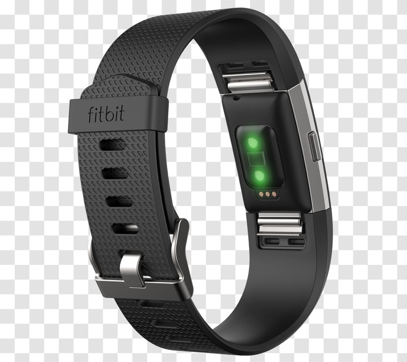 Fitbit Charge 2 Activity Monitors Exercise Physical Fitness - Centre - Orange Apple Laptop Computers Transparent PNG
