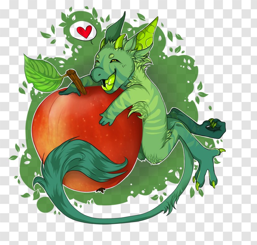 Dragon Cartoon Vegetable Fruit Transparent PNG