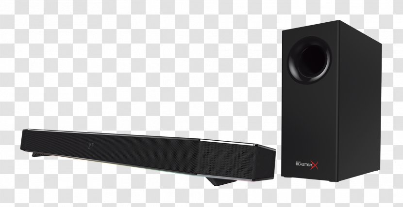 Soundbar Loudspeaker Creative Technology Audio - Sound - Corporate Transparent PNG