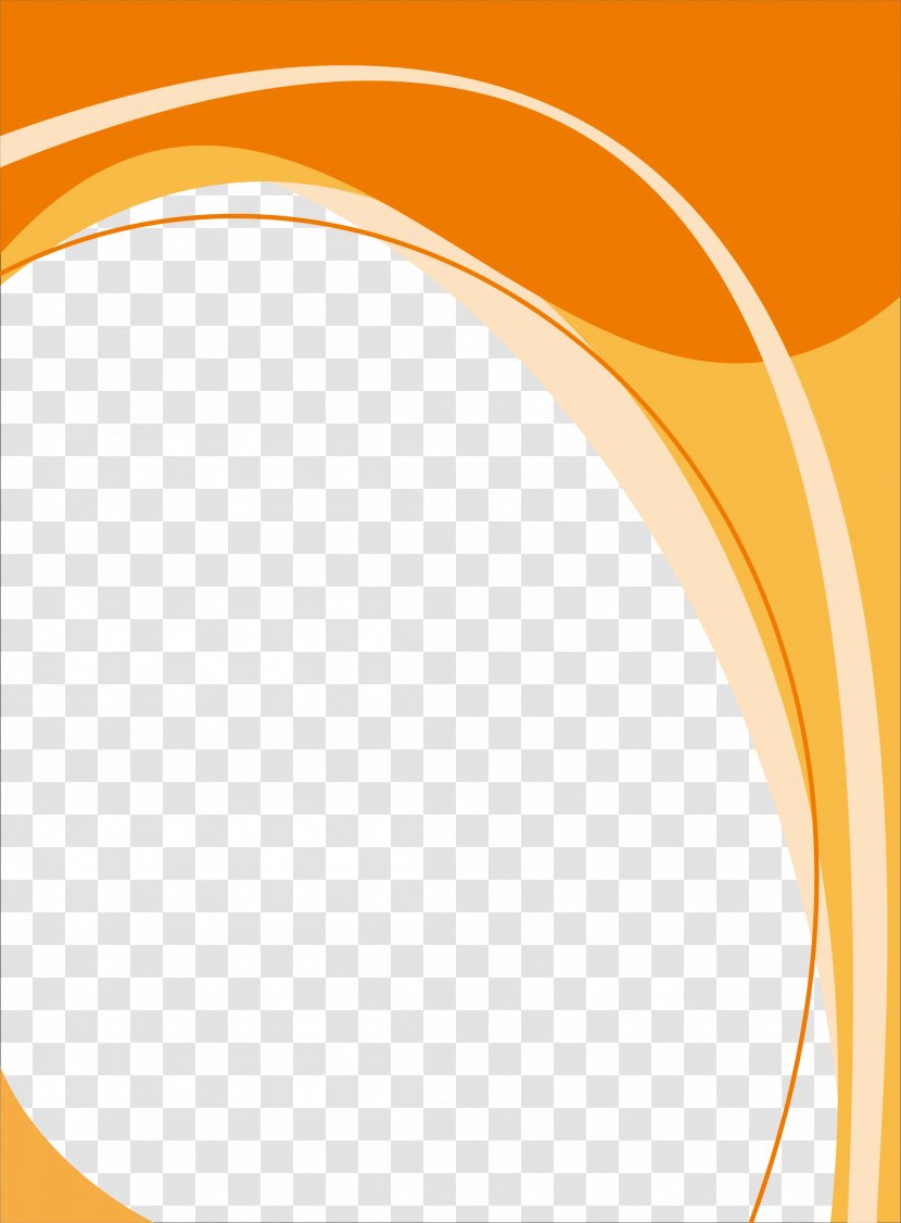 Poster Template - Yellow - Symmetry Transparent PNG