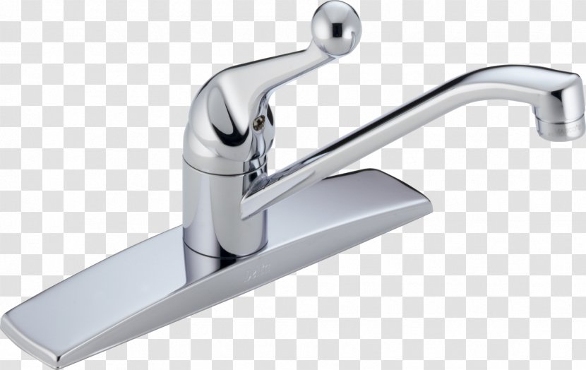 Faucet Handles & Controls Delta Single Handle Kitchen Faucets 100LF-WF Classic Transparent PNG