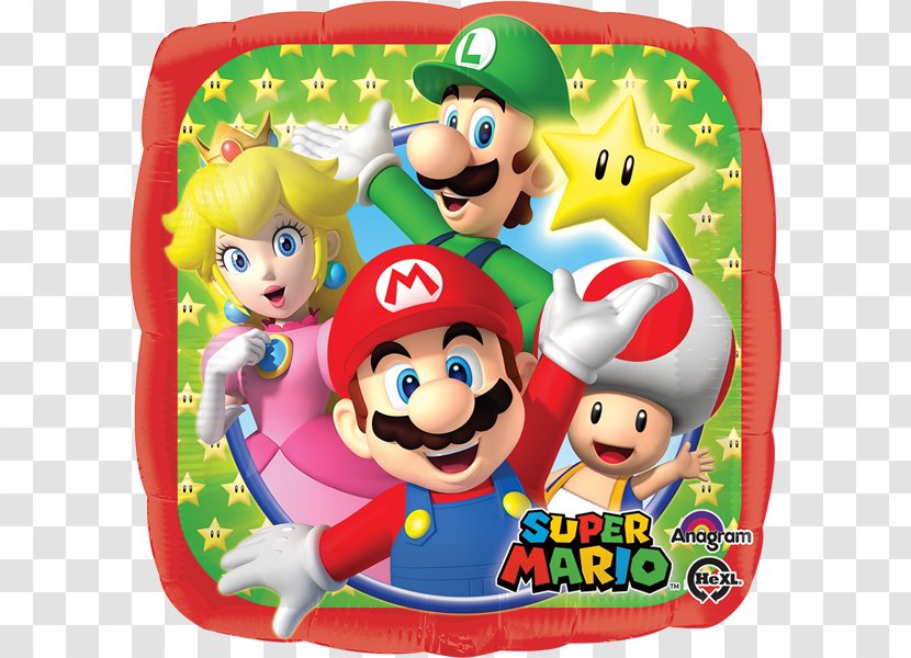 Super Mario Bros. Luigi Princess Peach Toad - Bros Transparent PNG