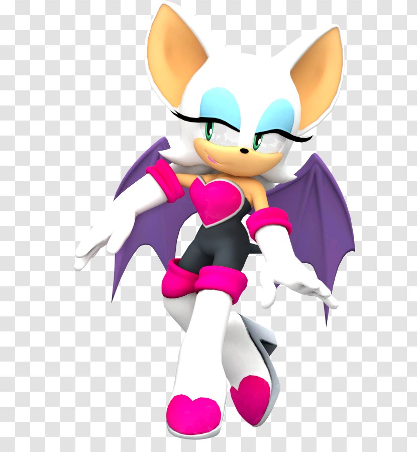 Rouge The Bat Sonic Hedgehog Mario & At Olympic Games Knuckles Echidna Amy Rose - Video Game Transparent PNG
