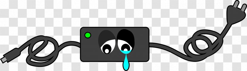 Battery Charger Laptop MacBook Pro Clip Art - Computer - Crying Vector Transparent PNG