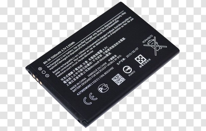 Microsoft Lumia 430 Laptop Electric Battery Rechargeable Transparent PNG