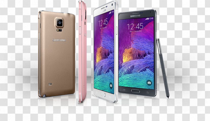 Samsung Galaxy Note 4 Smartphone Telephone Android - Cellular Network Transparent PNG