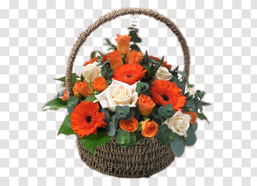 Floral Design Cut Flowers Basket Flower Bouquet Transparent PNG