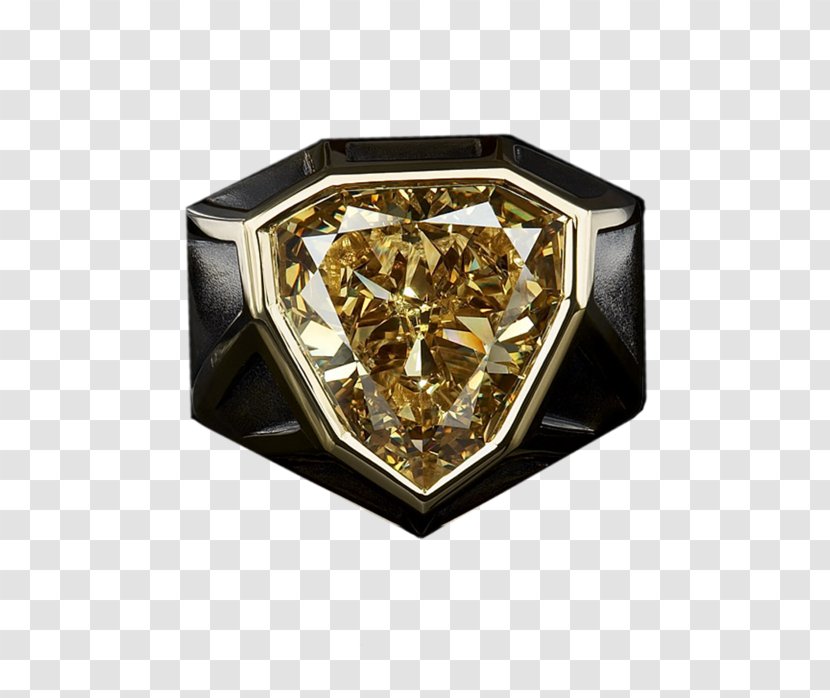Gemstone Jewellery Gold Diamond - Shape Of My Heart Transparent PNG