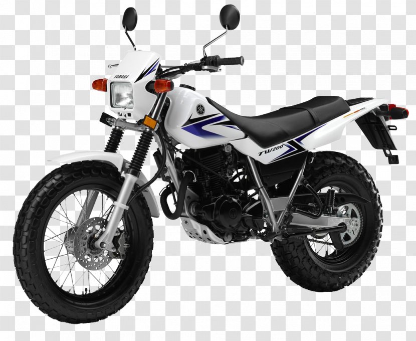 Yamaha Motor Company TW200 Dual-sport Motorcycle XT250 Transparent PNG