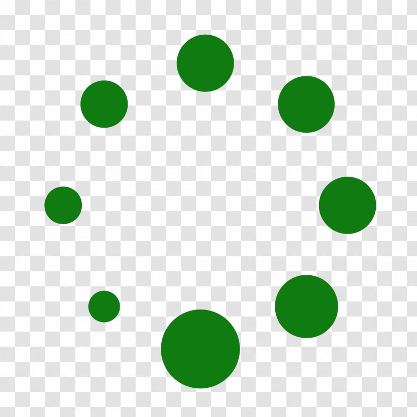 Clip Art - Green - Small Dots Transparent PNG